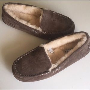 Ugg Ansley Slipper Moccasins in Slate